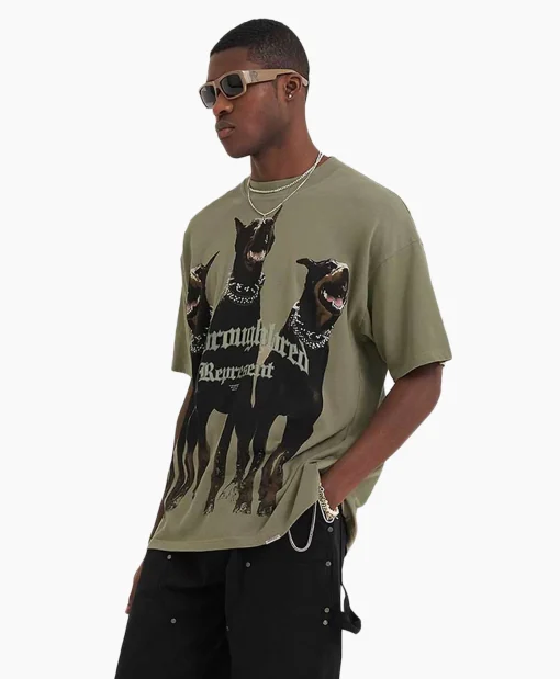 Represent Top & T-Shirt Thoroughbred Groen