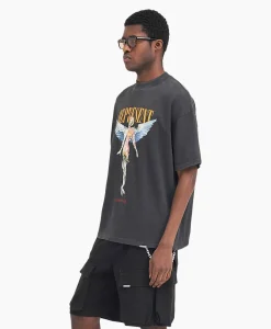 Represent T-Shirt Korte Mouw Rebornzwart