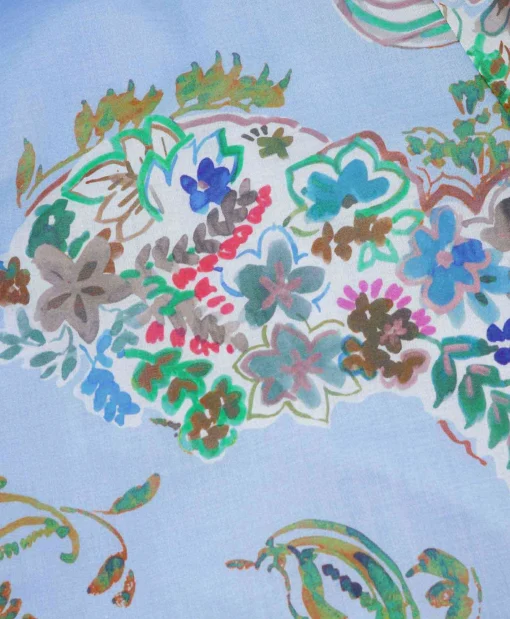 Riani Jurk 346690-4129 Blauw Dessin