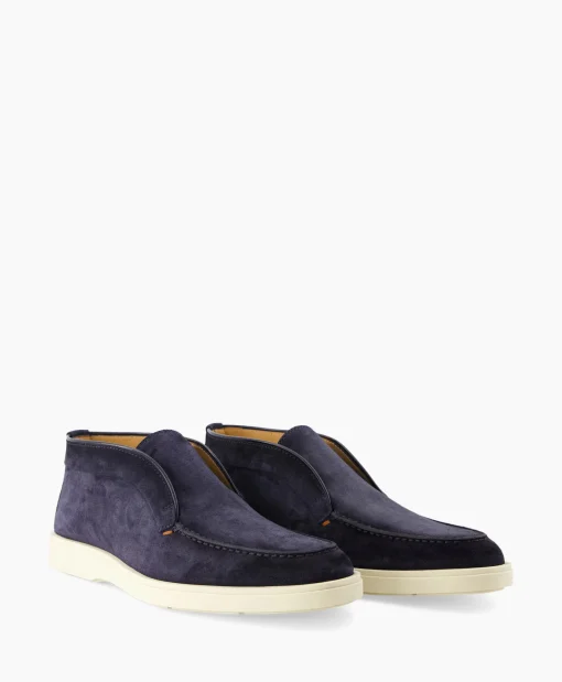 Santoni Loafer Digits-D-Gex Blauw