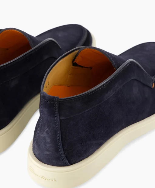 Santoni Loafer Digits-D-Gex Blauw