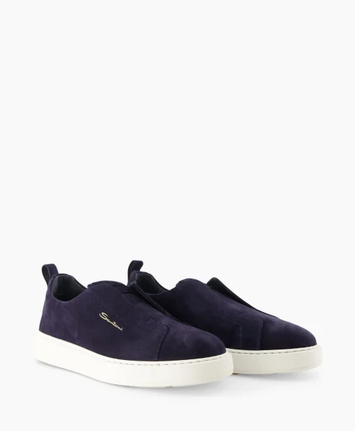 Santoni Sneaker Victor-Seyu60 Blauw