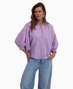Sea Me Happy Blouse Balloon Lila