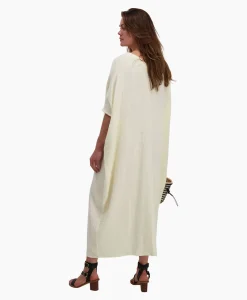 Sea Me Happy Maxi Jurk Monoi Bamboo Licht Geel