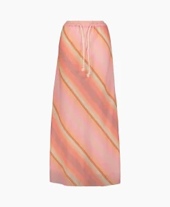 Sea Me Happy Maxi Rok Praia Multicolor Oranje