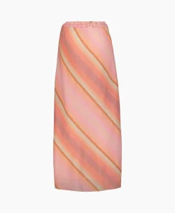 Sea Me Happy Maxi Rok Praia Multicolor Oranje