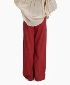 Sea Me Happy Pantalon Riley Woven Donker Rood