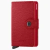 Secrid Portemonnee Miniwallet Crisple Rood