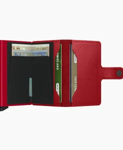 Secrid Portemonnee Miniwallet Crisple Rood