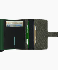 Secrid Portemonnee Miniwallet Twist Groen