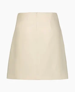 Selected Femme Minirok Rita Mw Short Skirt Birch Off White