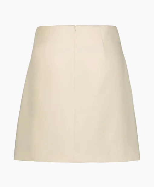 Selected Femme Minirok Rita Mw Short Skirt Birch Off White