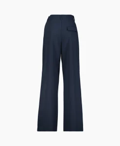 Selected Femme Pantalon Blake Hw Pant Ex Donker Blauw