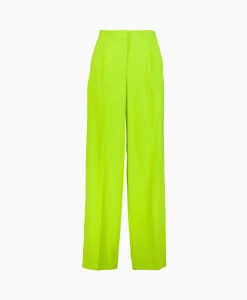 Selected Femme Pantalon Tinni Mw Wide Pant N Noos Groen