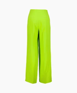 Selected Femme Pantalon Tinni Mw Wide Pant N Noos Groen