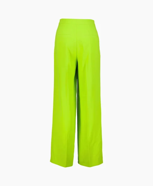 Selected Femme Pantalon Tinni Mw Wide Pant N Noos Groen