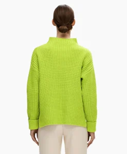 Selected Femme Pullover Selma Ls Knit Noos Groen