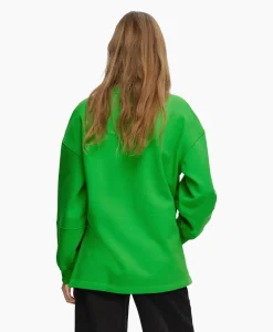 Selected Femme Pullover Yrsa Ls Crew Neck Sweat Groen