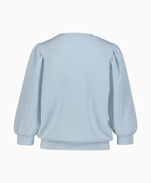 Selected Femme Sweater Tenny 3/4 Sweat Top Noos Blauw