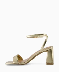 Steve Madden Sandaal Met Hak Luxe Goud