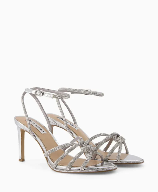 Steve Madden Sandaal Met Hak Kailyn-R Zilver