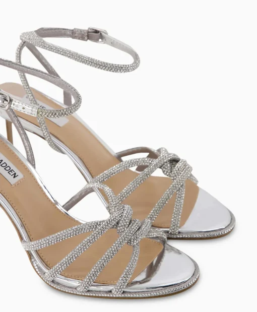 Steve Madden Sandaal Met Hak Kailyn-R Zilver