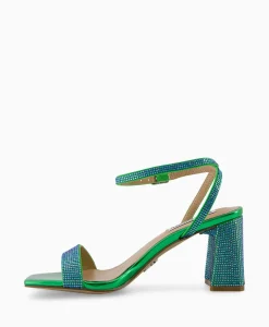 Steve Madden Sandaal Met Hak Luxe-R Blauw