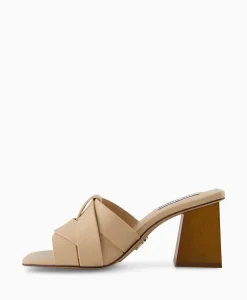 Steve Madden Sandaal Met Hak Amsterdam Beige