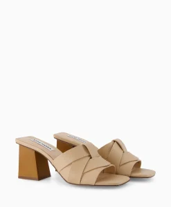 Steve Madden Sandaal Met Hak Amsterdam Beige