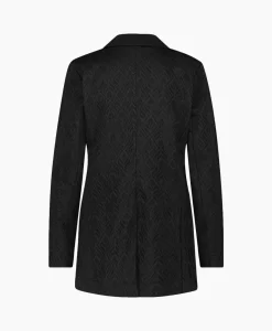Studio Anneloes Blazer Sence Orn. Jacquard Zwart