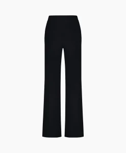 Studio Anneloes Broek Alex Bonded Mesh Trousers Zwart Dessin