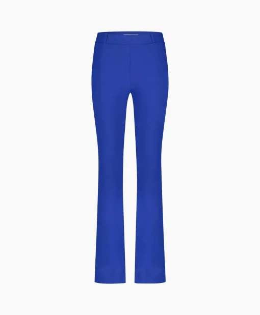 Studio Anneloes Broek Flair Bonded Trousers Blauw