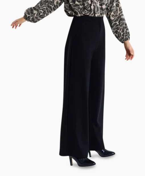 Studio Anneloes Broek Holly Bonded Trousers Donker Blauw