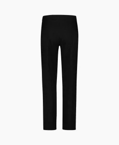 Studio Anneloes Broek Mira Ornament Jacquard Trousers Zwart