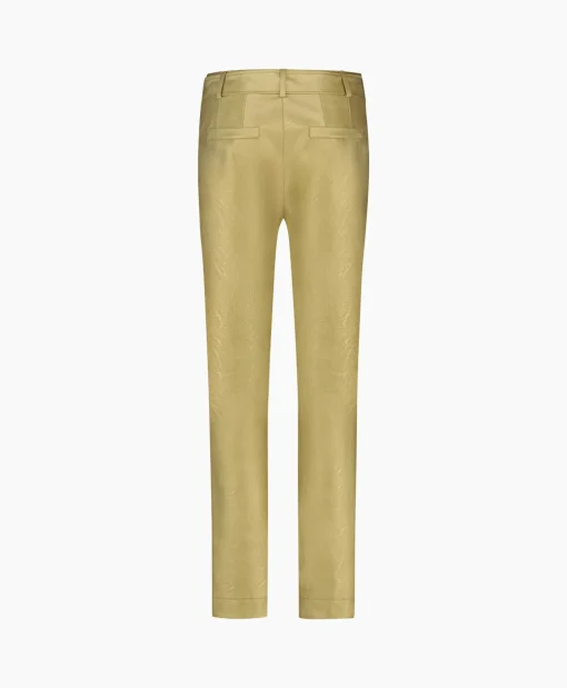 Studio Anneloes Broek Mita Faux Leather Trousers Goud