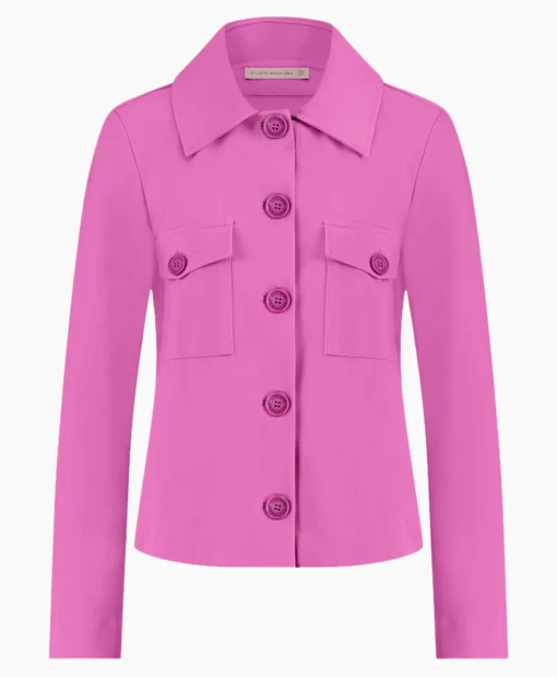 Studio Anneloes Jack Claire Bonded Jacket Lila