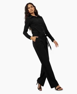 Studio Anneloes Jumpsuit Angel Ls Zwart Dessin