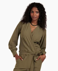 Studio Anneloes Jumpsuit Feda Bruin Dessin