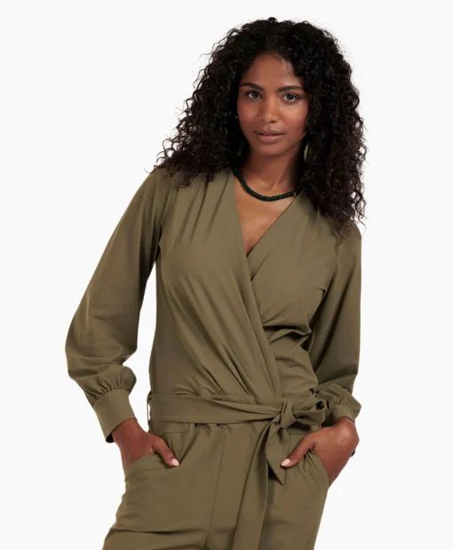 Studio Anneloes Jumpsuit Feda Bruin Dessin