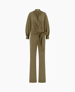 Studio Anneloes Jumpsuit Feda Bruin Dessin