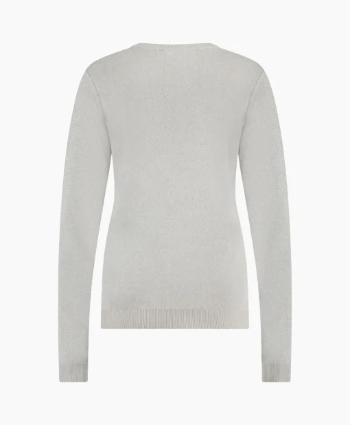 Studio Anneloes Pullover Luna Lurex Off White