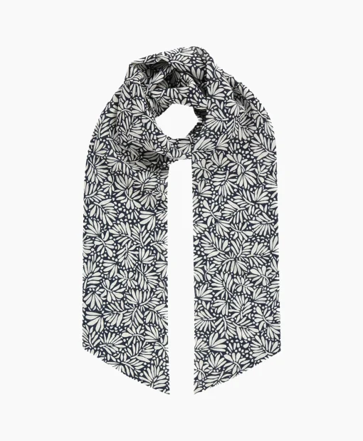 Studio Anneloes Shawl Hairscarf Daisy Crepe Blauw