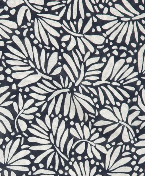Studio Anneloes Shawl Hairscarf Daisy Crepe Blauw