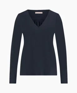 Studio Anneloes Top & T-Shirt Lesley Shirt Donker Blauw