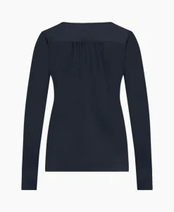 Studio Anneloes Top & T-Shirt Lesley Shirt Donker Blauw