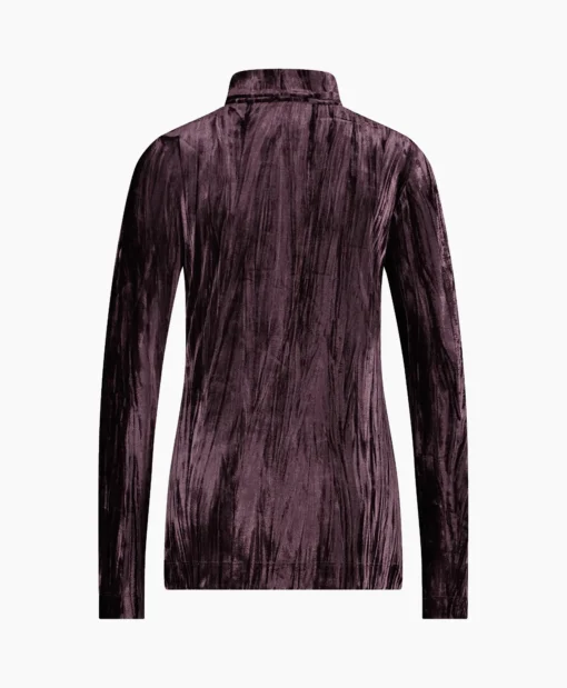 Studio Anneloes Top Avril Ls Velvet Bruin