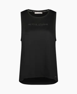 Studio Anneloes Top Elza Sport Zwart Dessin
