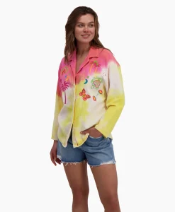 Susanna Blu Blouse Gardenia Gb11 Geel