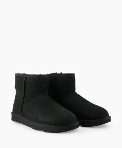 Ugg Enkellaars Classic Mini Ii Zwart