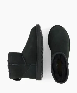 Ugg Enkellaars Classic Mini Ii Zwart
